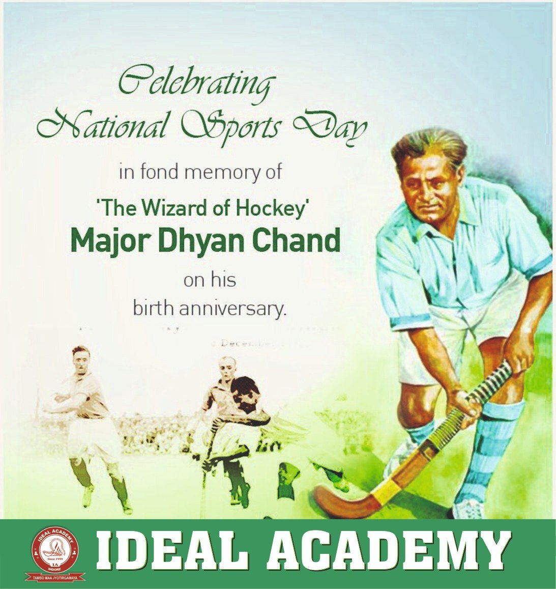 National Sports Day Ideal Academy