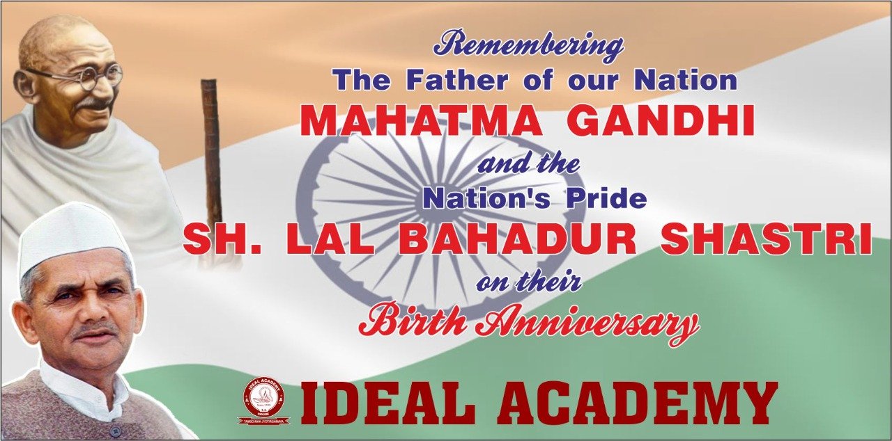 Gandhi Jayanti - Ideal Academy