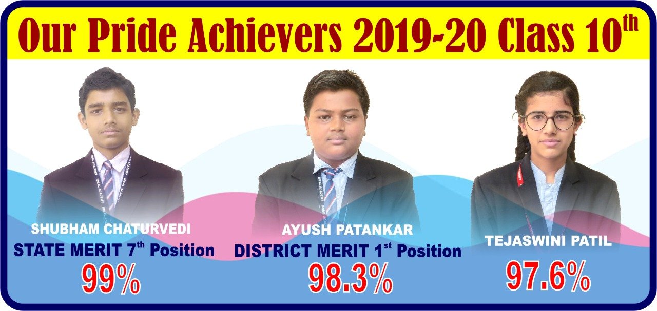 Ideal Academy Achiever 2019 20 class 10th