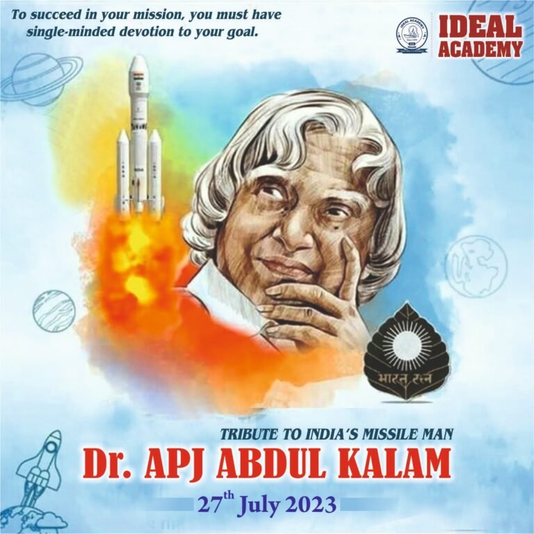 Tribute to India's Missile Man Dr. APJ Abdul Kalam - 27th July 2023 ...