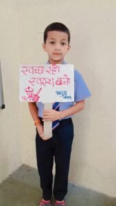 Students Lead the Way Posters, Slogans, and Action for Swachh Bharat (4)