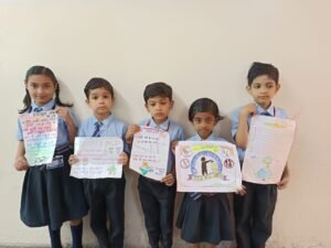 Students Lead the Way Posters, Slogans, and Action for Swachh Bharat (5)