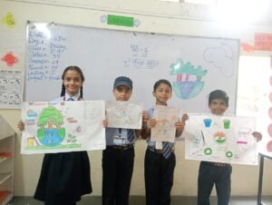 Students Lead the Way Posters, Slogans, and Action for Swachh Bharat (6)