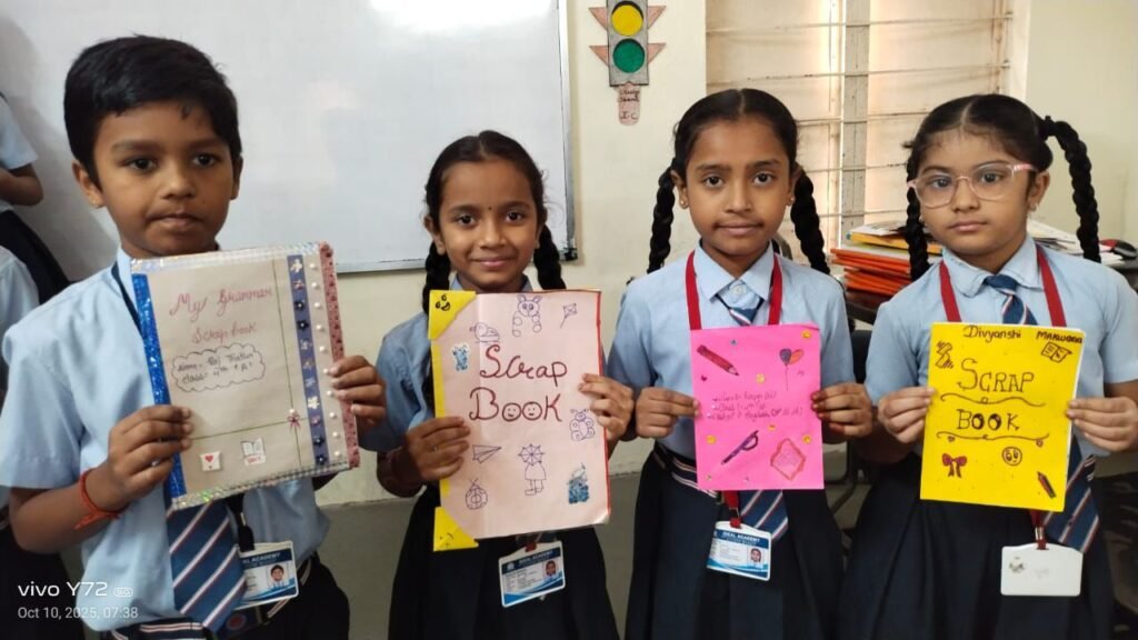 Grammar with Creativity: Scrapbook on Nouns, Verbs, Adjectives, and Prepositions