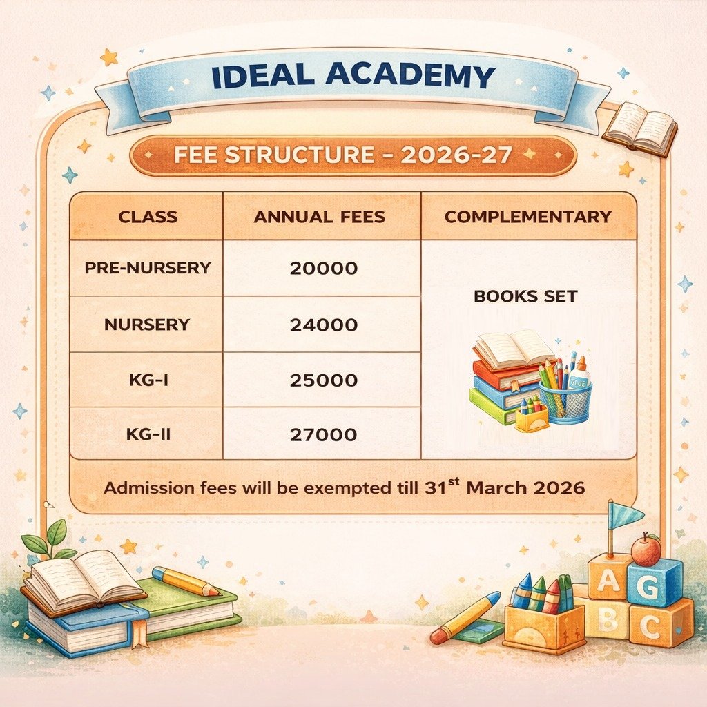fee structure 2026 27