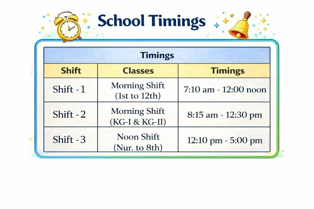 school timing