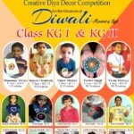 Creative Diya Decor Competition KG I and KG II Creative Diya Decor Competition KG I and KG II