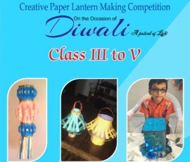 Creative Paper Lantern Making Competition Class 3rd to 5th Creative Paper Lantern Making Competition Class 3rd to 5th